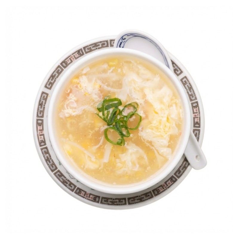 7 - Crème De Maïs Aux Crabes