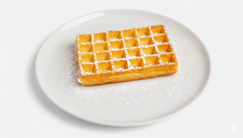 Gauffre De Bruxelles Simple