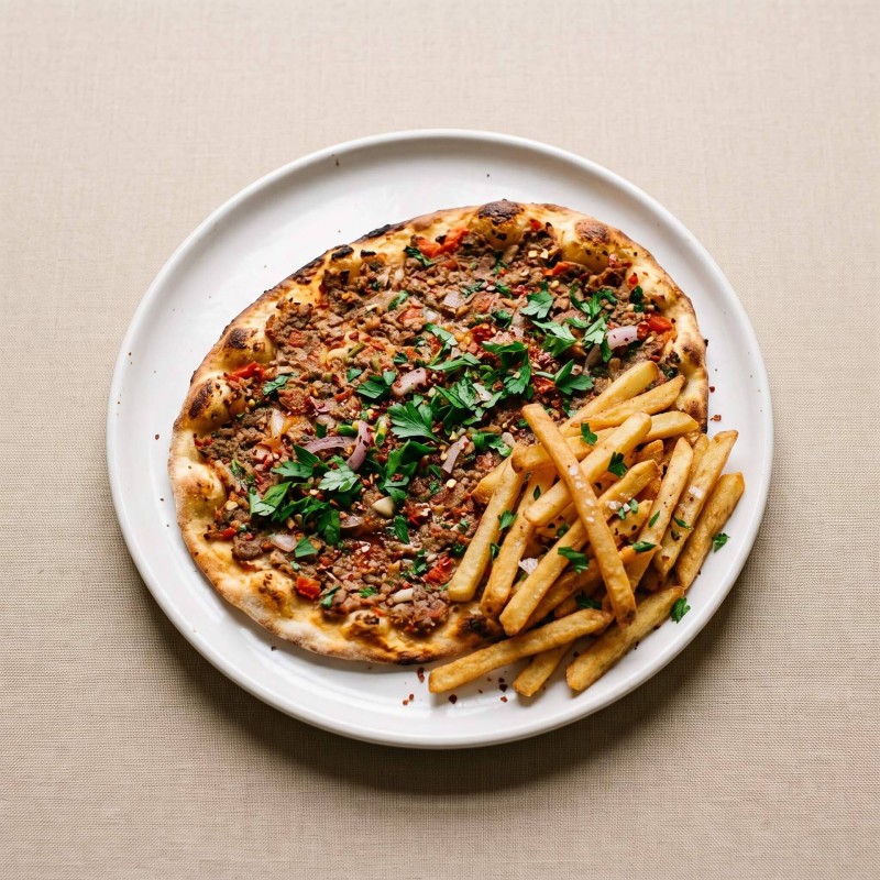 Menu Pizza Turque