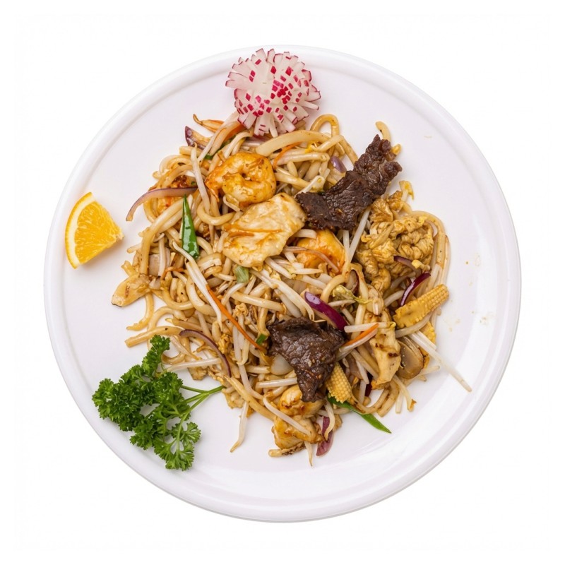 102 - Udon Sauté Aux Trois Délices