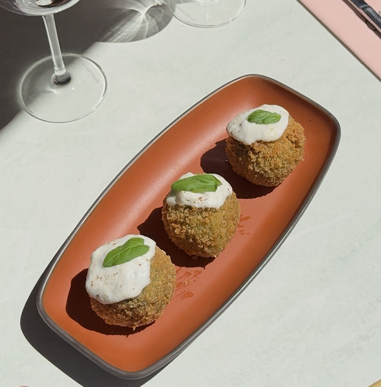 Arancini Al Pesto