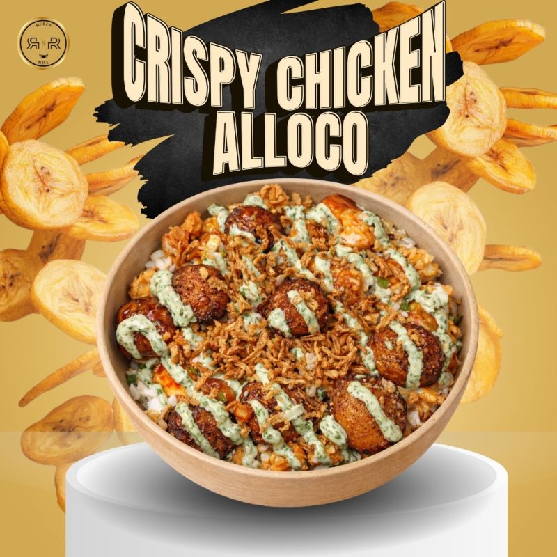 Bowl Crispy Chicken Alloco