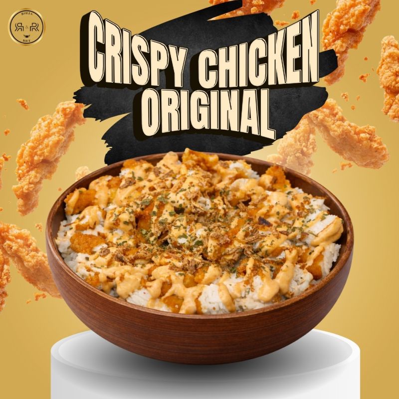 Bowl Crispy Chicken Original Halal