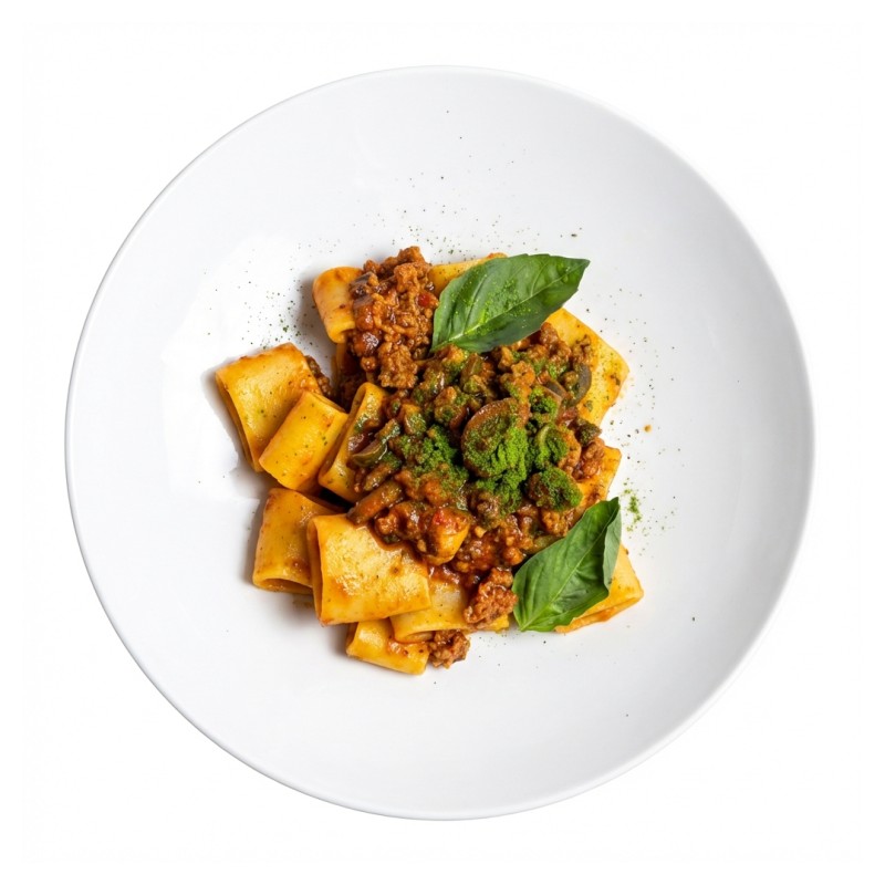 Paccheri Al Ragù Rosso