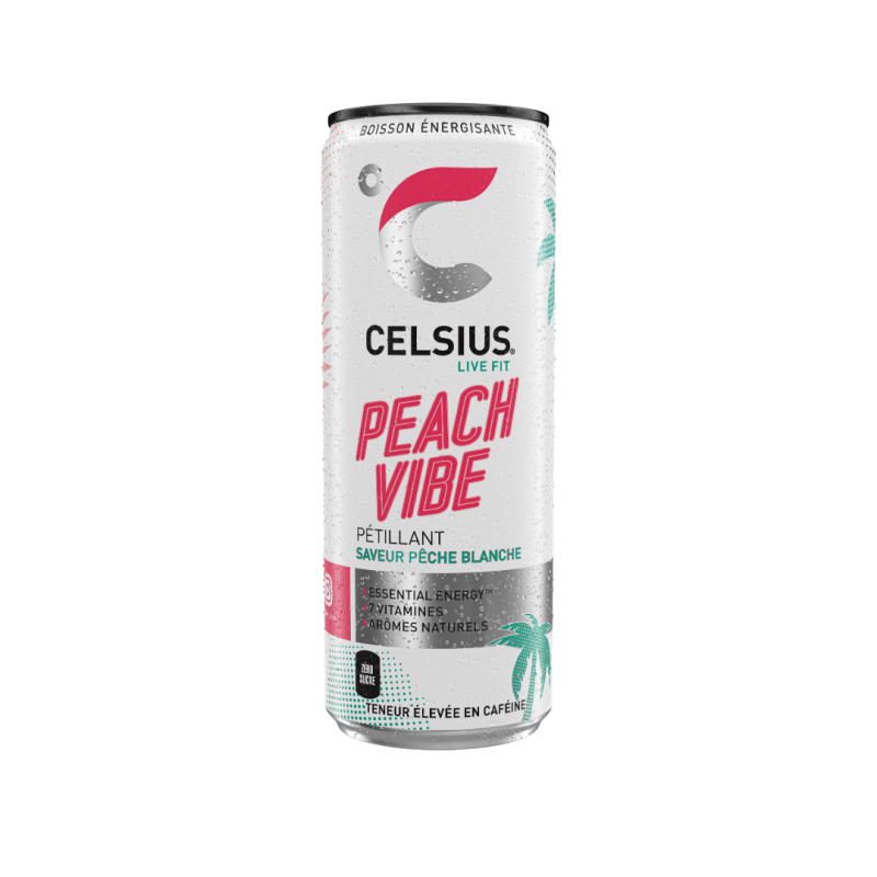 Celsius Peach Vibe 35,5Cl