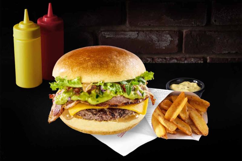 Burger Mexican Style Simple