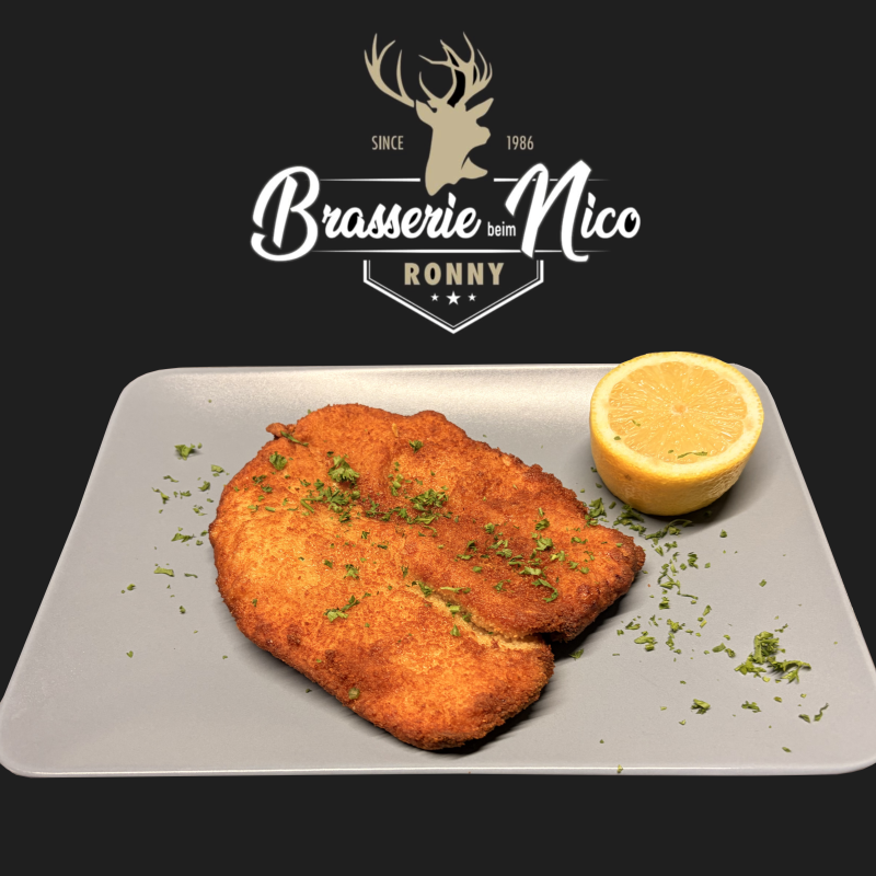 Escalope De Poulet Panée