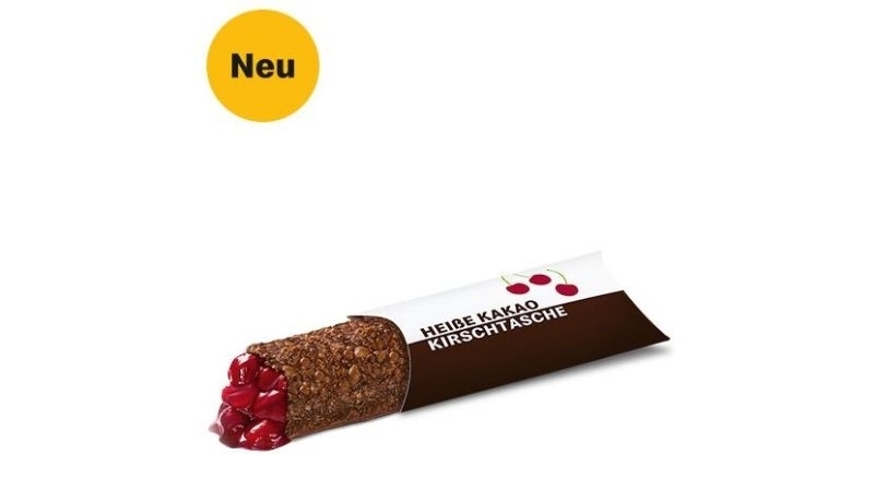 Heiße Kakao-Kirschtasche