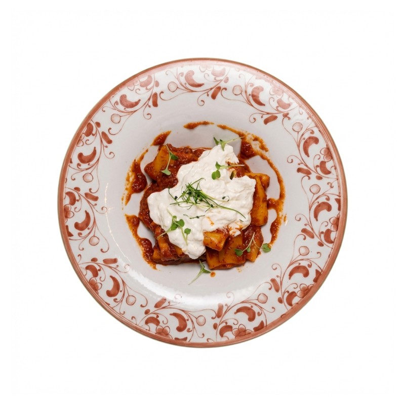 Mezzo Pacchero Al Sugo Di Nduja E Burrata