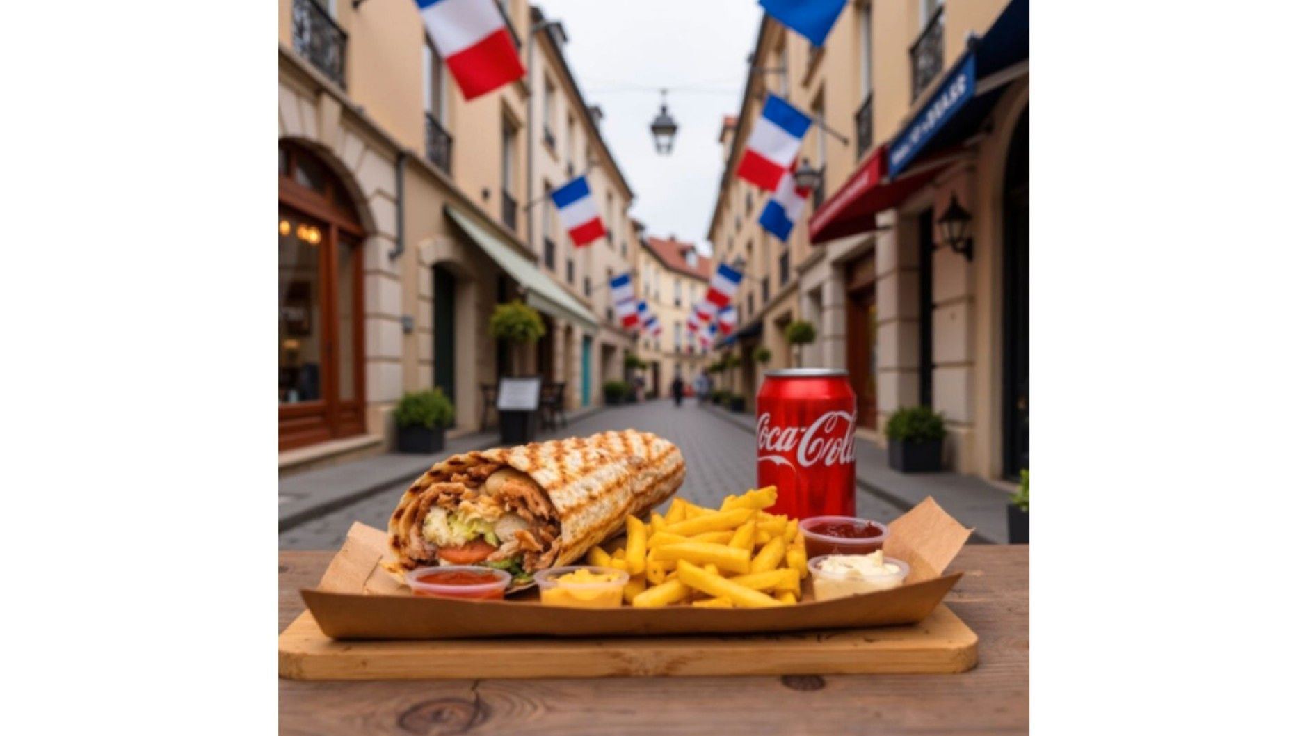 Le Wrap + Frites + Boisson - Le bistrot Kebab