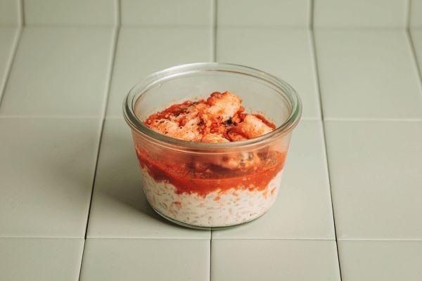 Risotto Scampis Tomate Et Citron