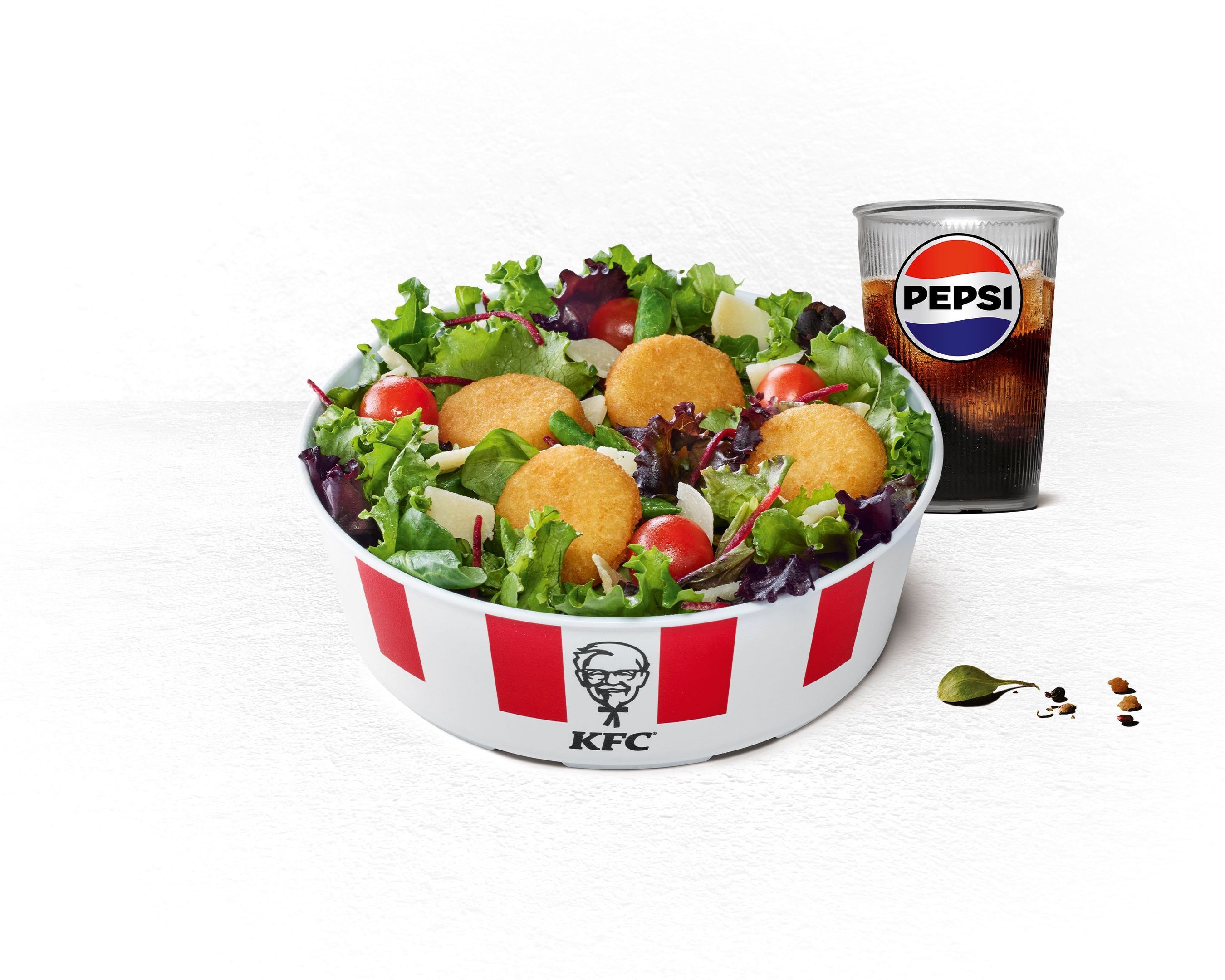 Menu Salade Caesar Grana Padano Cheese