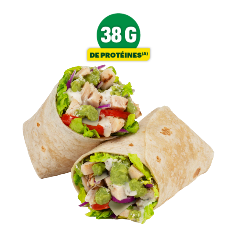 Wrap Caesar Avocado