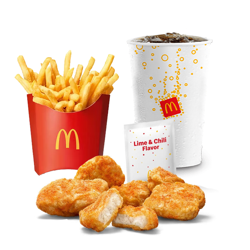 Mcmenu 6Er Shaker Chicken Mcnuggets Lime & Chili Flavor