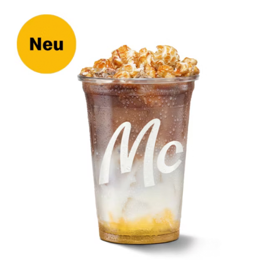 Iced Popcorn Latte