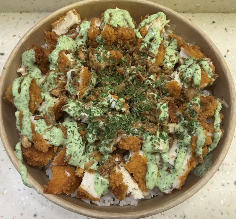 Crispy Chicken Green Halal