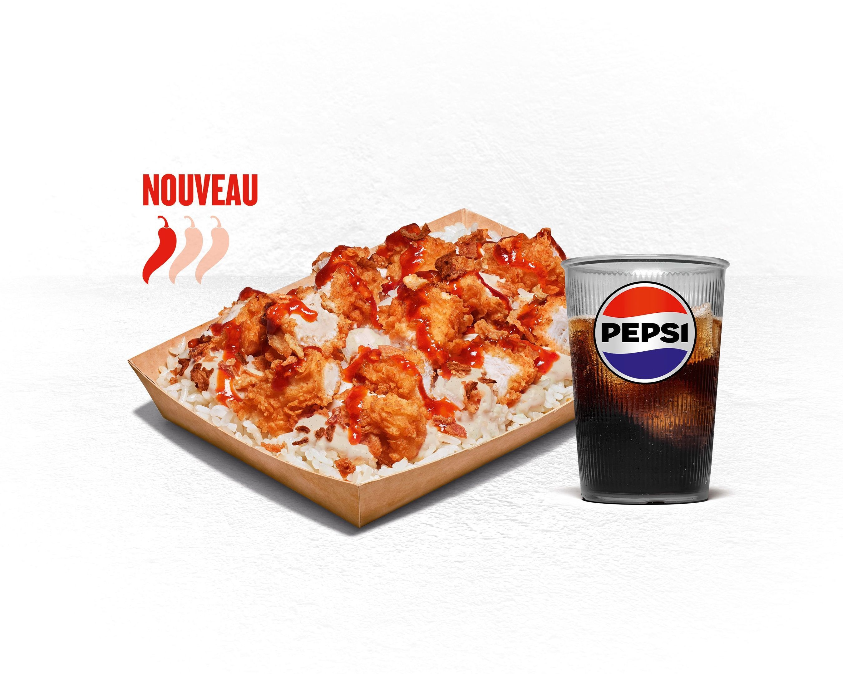 Menu Crousty Tenders - Sauce Spicy