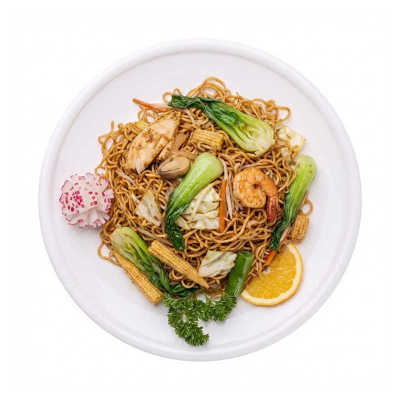 101 - Nouilles Japonaises Sautées Aux Trois Délices