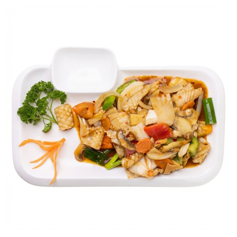 63 - Calamars À La Sauce Piquante