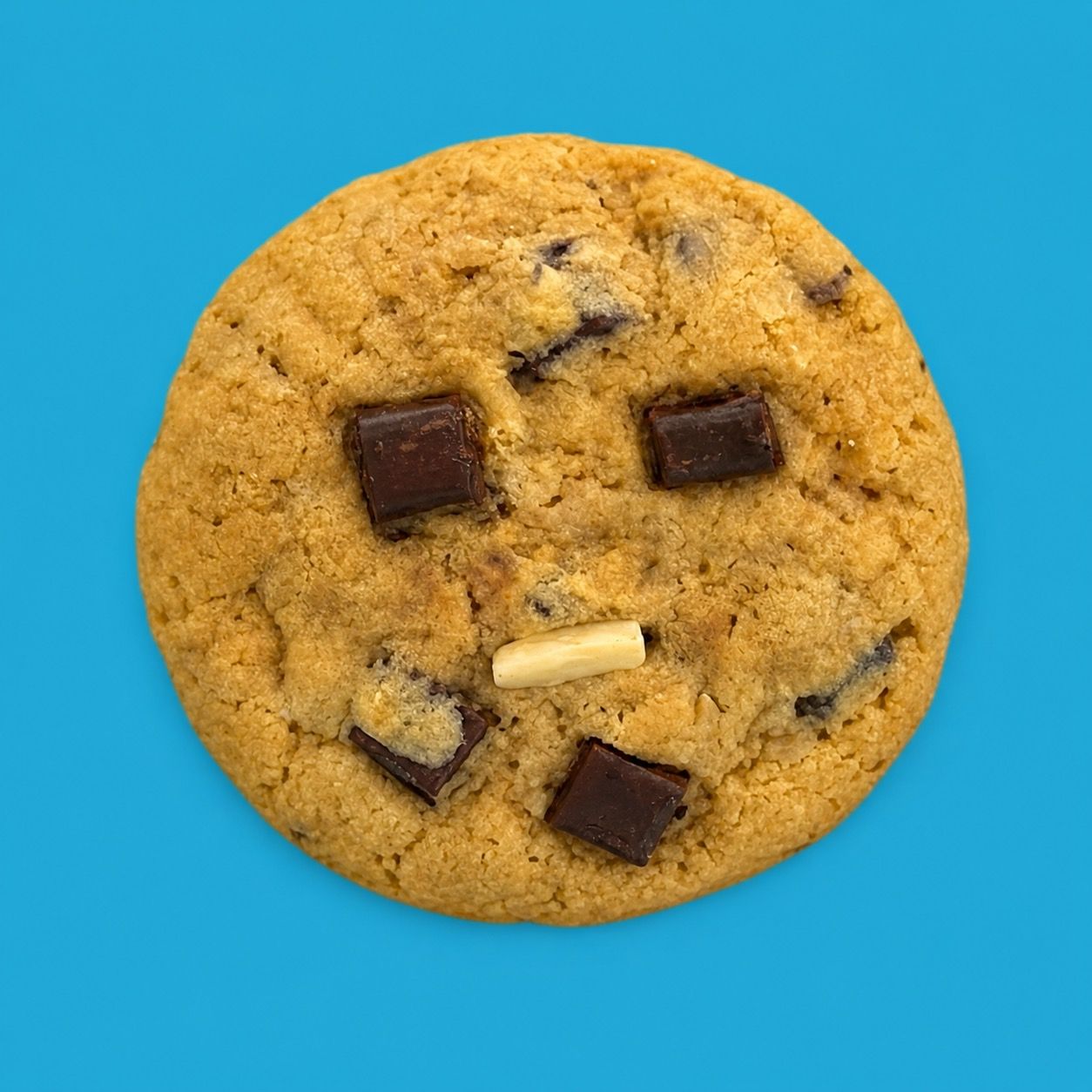 Cookie Au Chocolat Et Éclats D'amandes