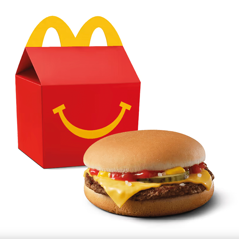 Happy Meal Cheeseburger