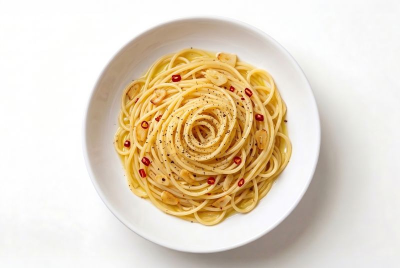 Spaghetti Ail, Huile Et Piment