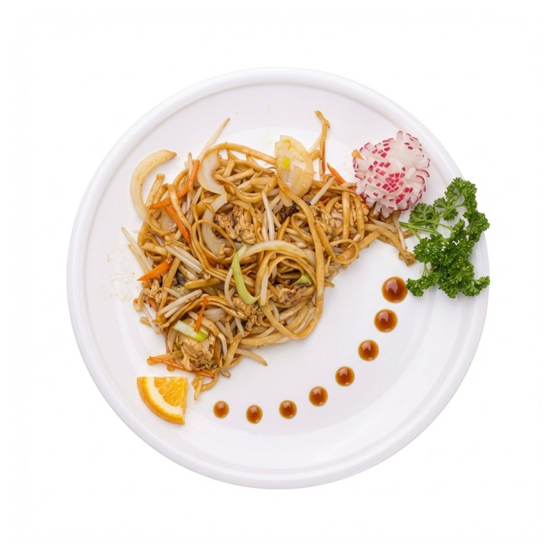 96 Nouilles Sautées Aux Légumes