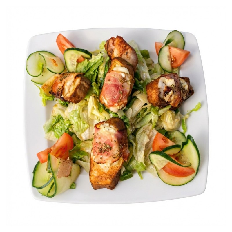 Salade Au Chèvre Chaud Et Lard