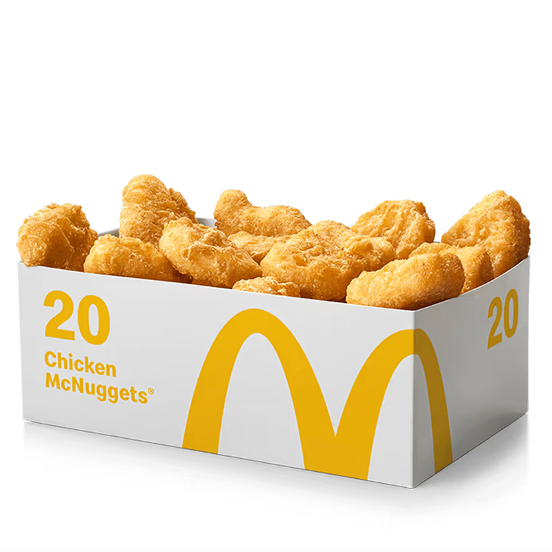 20 Chicken Mcnuggets