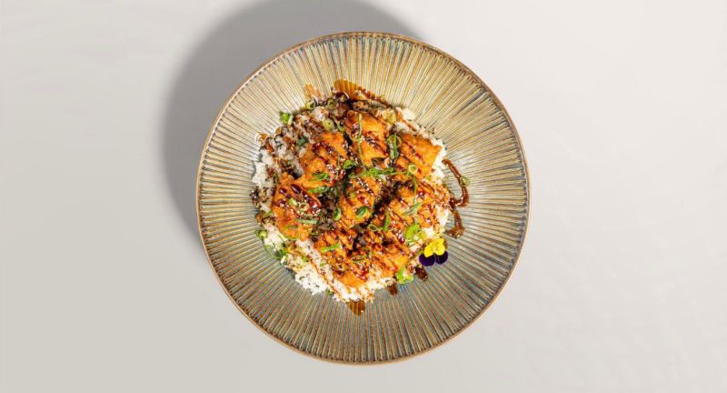 D2. Donbouri Spicy Teriyake Tofu Don