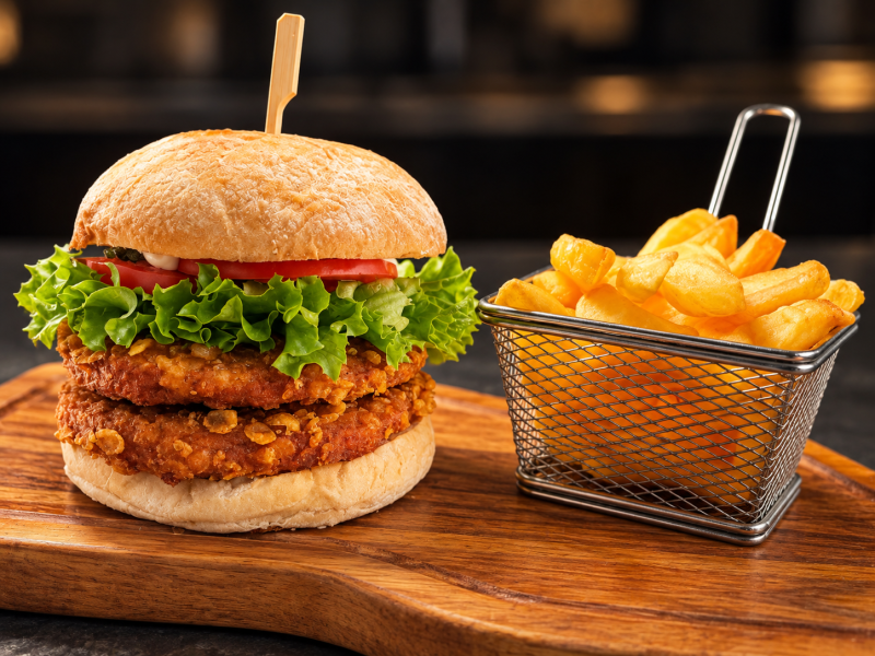 Hamburger Crispy Poulet