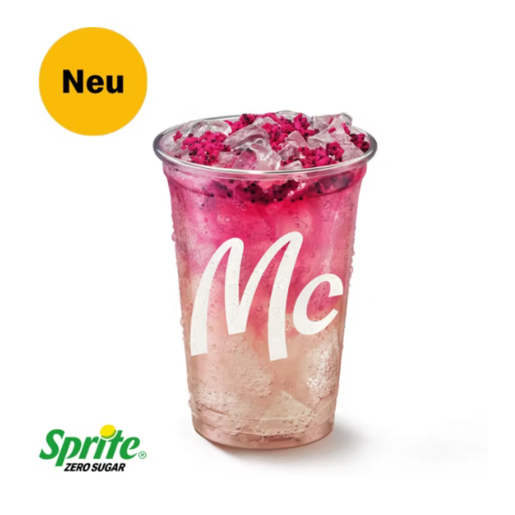 Pink Dragonfruit & Sprite Zero Grande