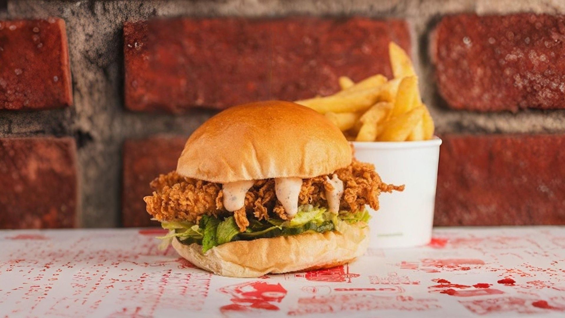 🍔 + 🍟 Chicken Burger + Fries