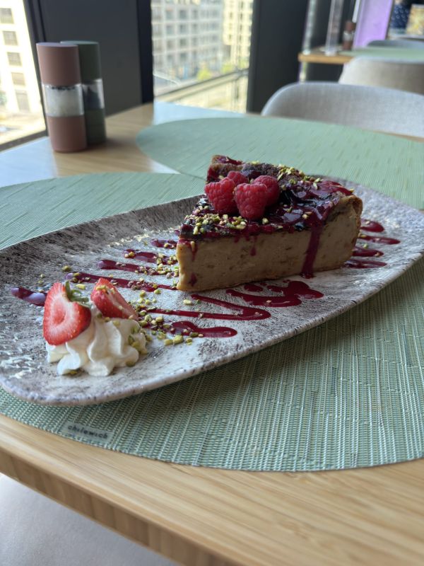 Flan Pistache Et Framboise