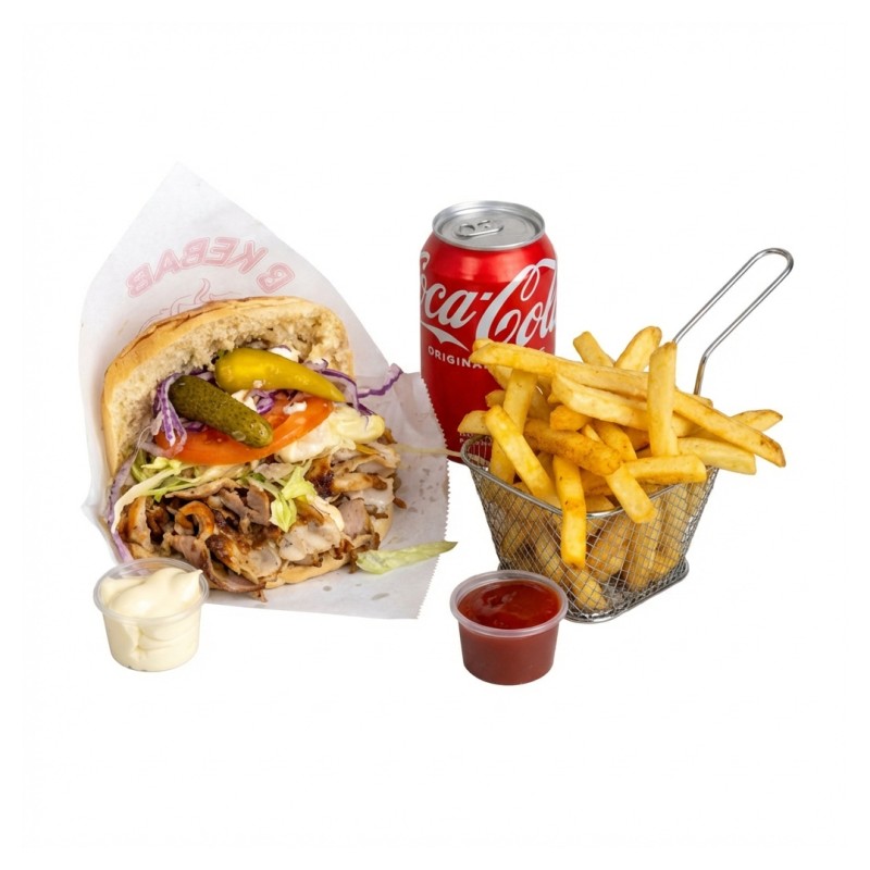 Kebab/ Frites