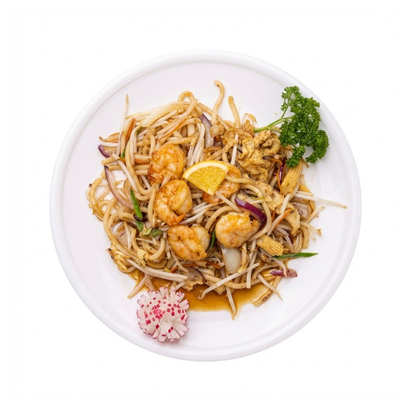 103 - Udon Sauté Aux Scampis