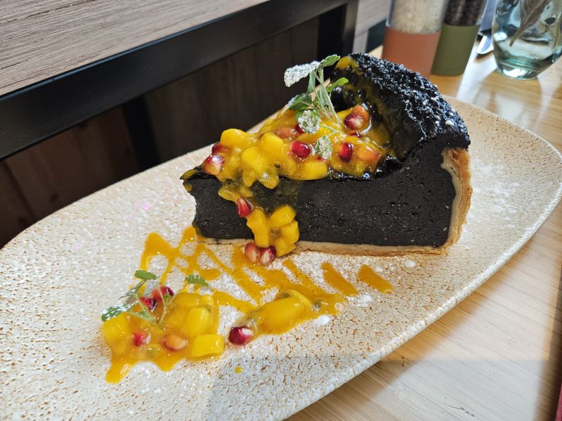 Flan Au Sésame Noir Et Miel