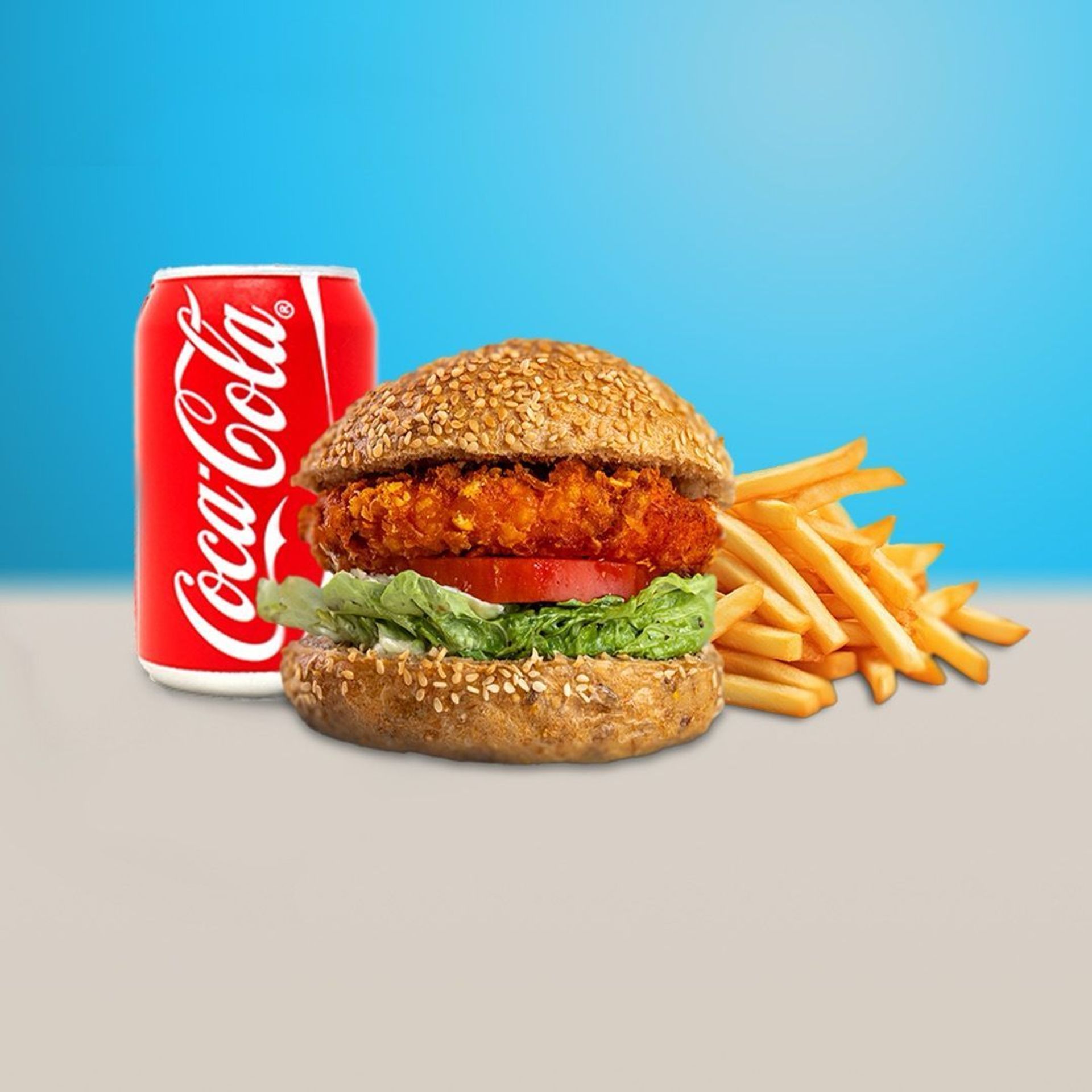 Chickenburger Menu