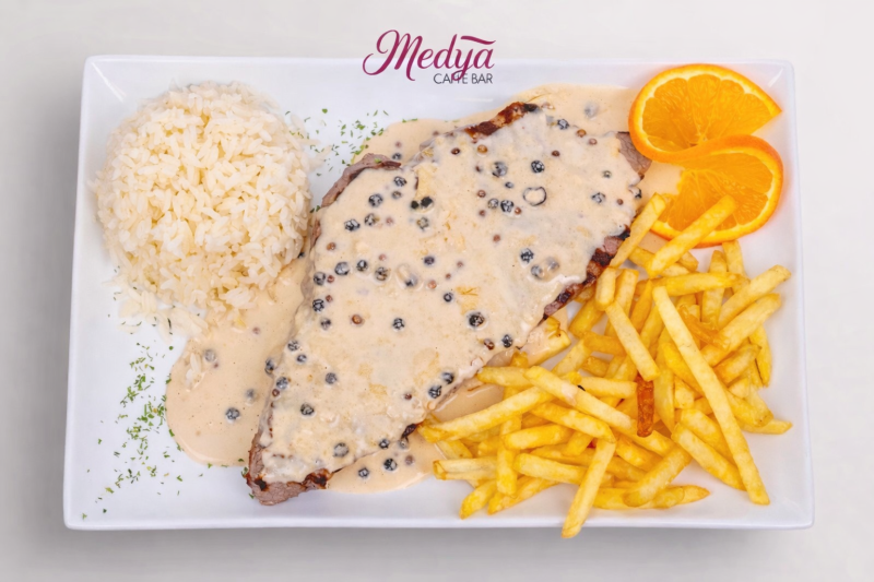Steak Au 3 Poivrés / Bife 3 Pimentas