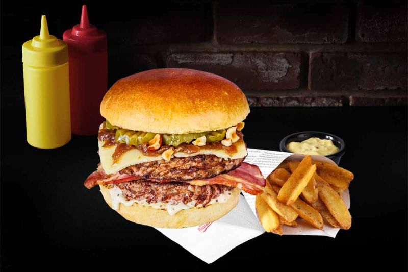 Burger Smoky Pepper Double