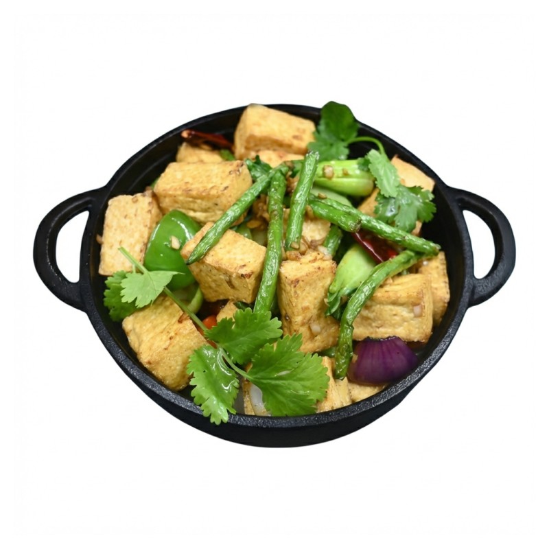 127 Tofu Doré Au Sel Et Poivre