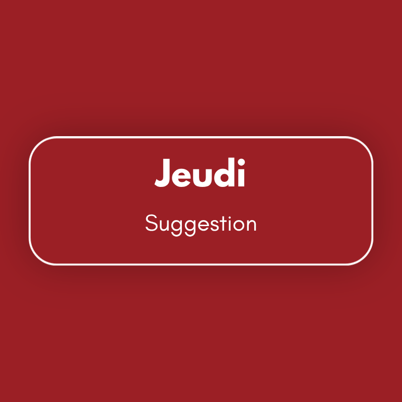 Jeudi