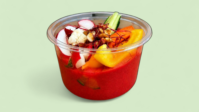 Pink Houmous Crunch