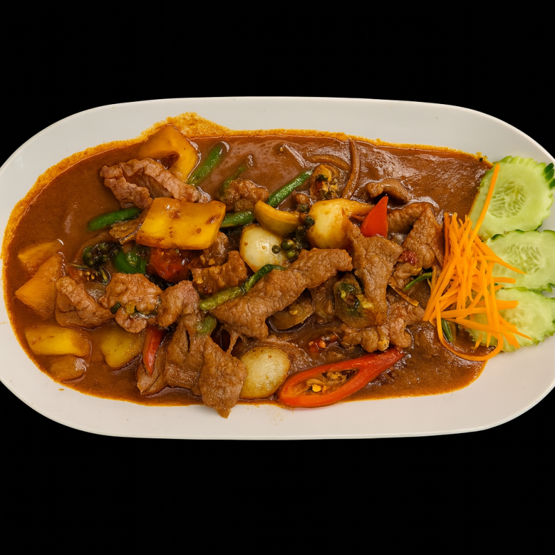 (37) Sauté De Bœuf Aux Poivre Vert