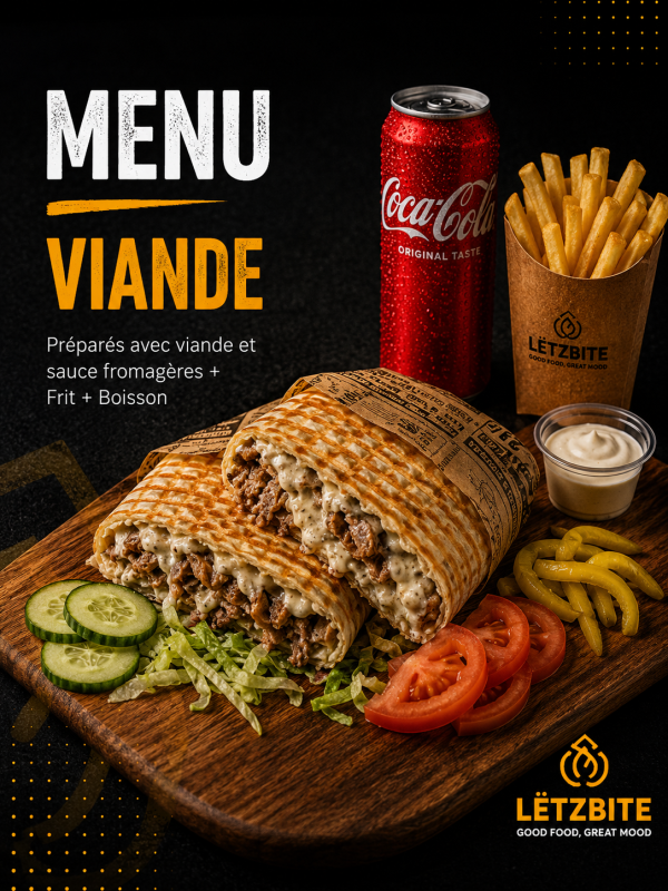 Menu 2 Viande