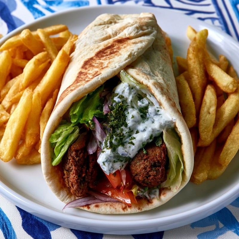 Menu Pita Falafel
