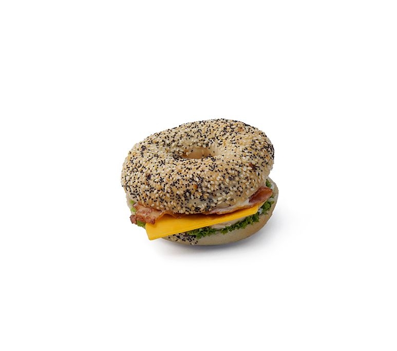 Bagel Poulet Bacon Cheddar