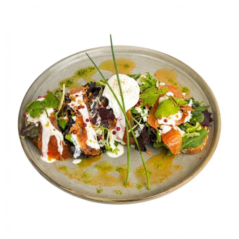 Gravlax Salmon Toast