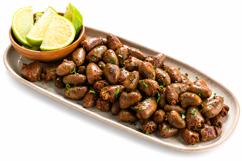 Porção De Corações De Frango / Portion De Cœur De Polet