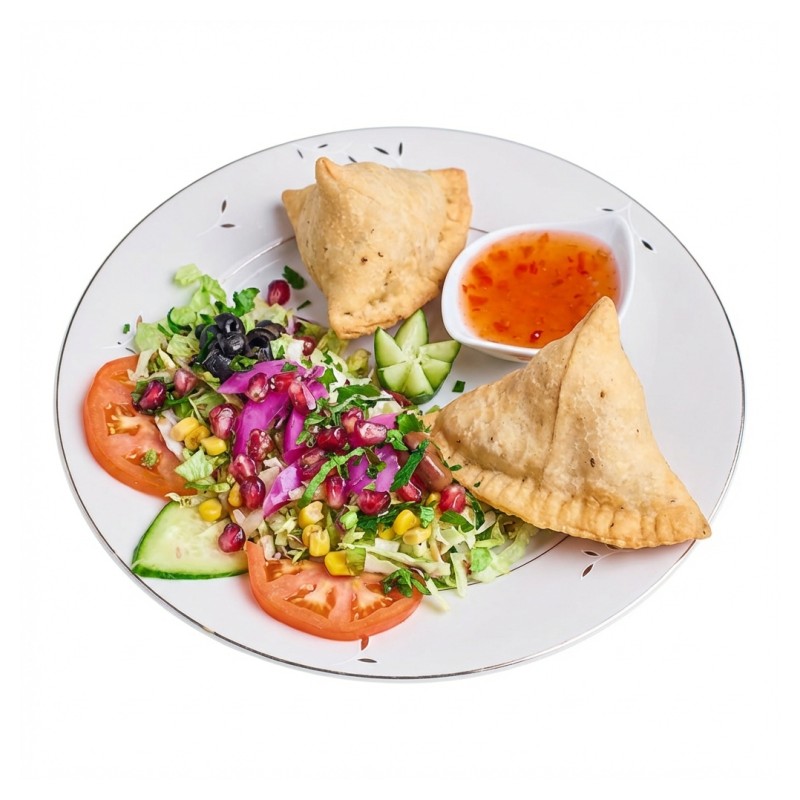 6. Vegetable Samosa